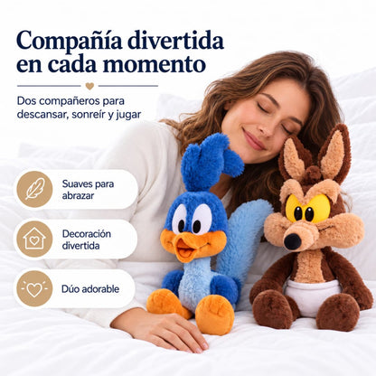 Peluche que corre al agitarlo